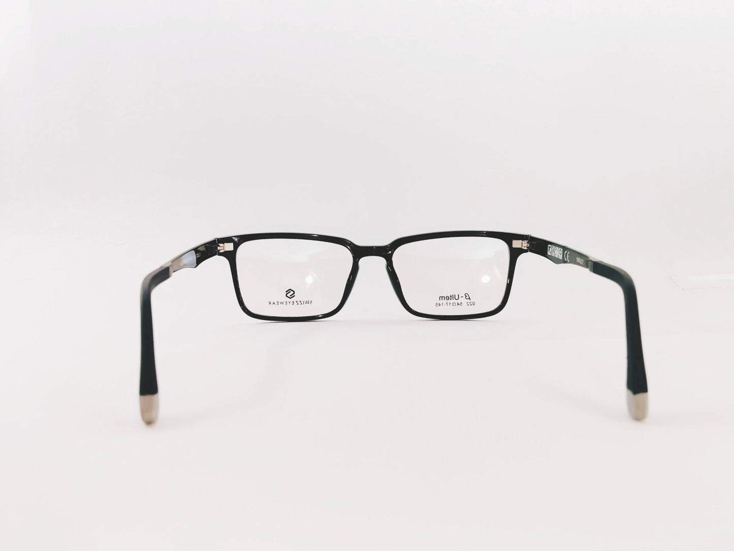 iDom Eyeglasses Full Rim Rectangle Clip on For Men 148884