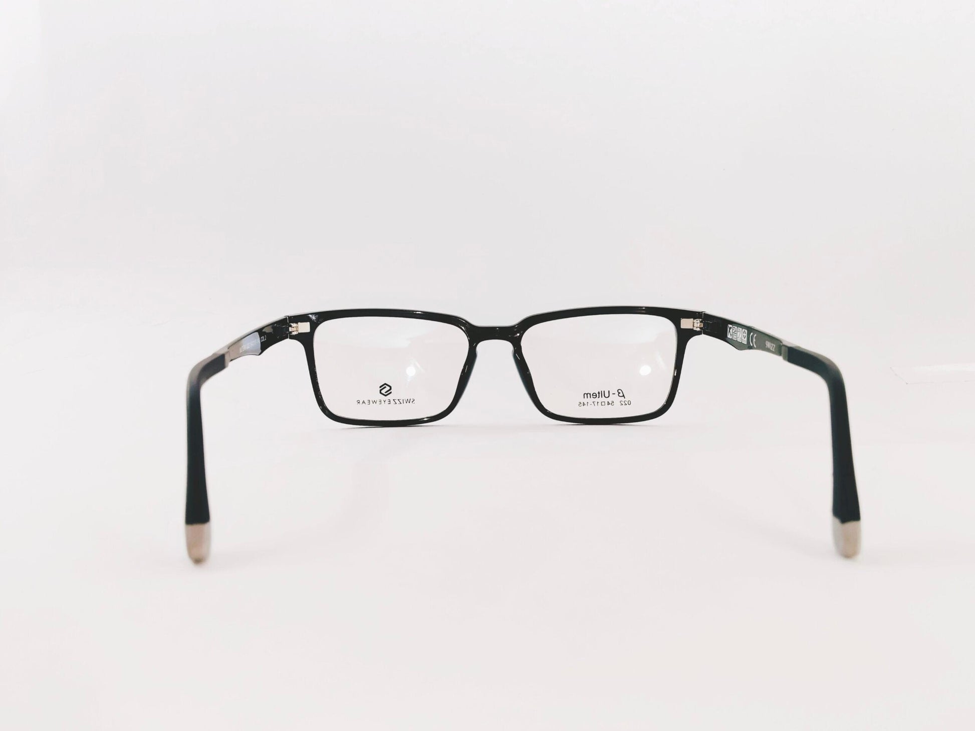 iDom Eyeglasses Full Rim Rectangle Clip on For Men 148884