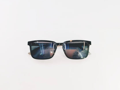 iDom Eyeglasses Full Rim Rectangle Clip on For Men 148884