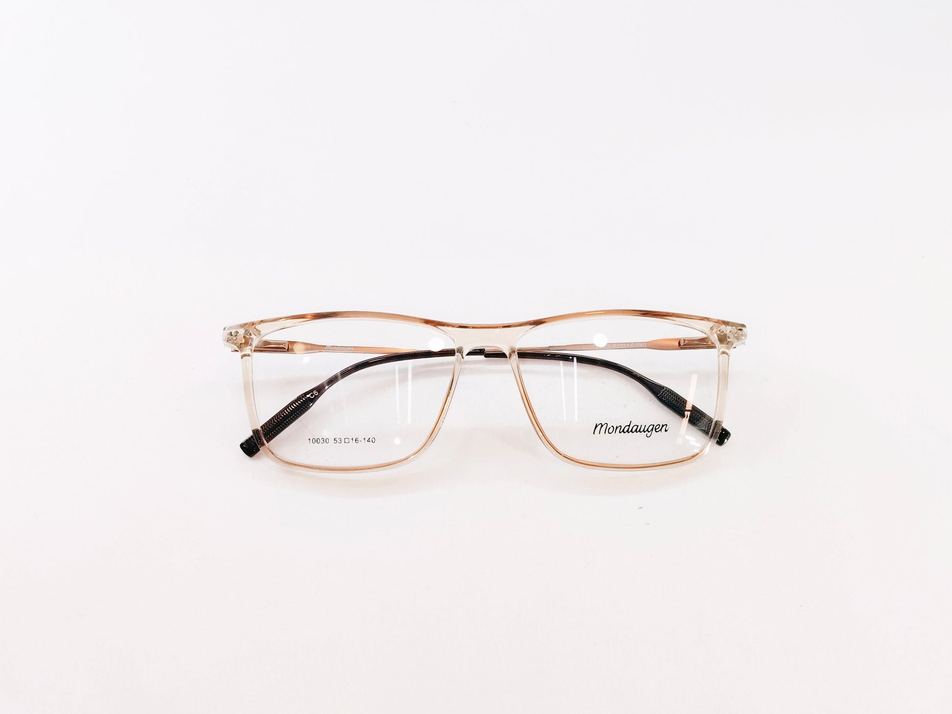 iDom Eyeglasses Full Rim Rectangle Clip on For Men 357207