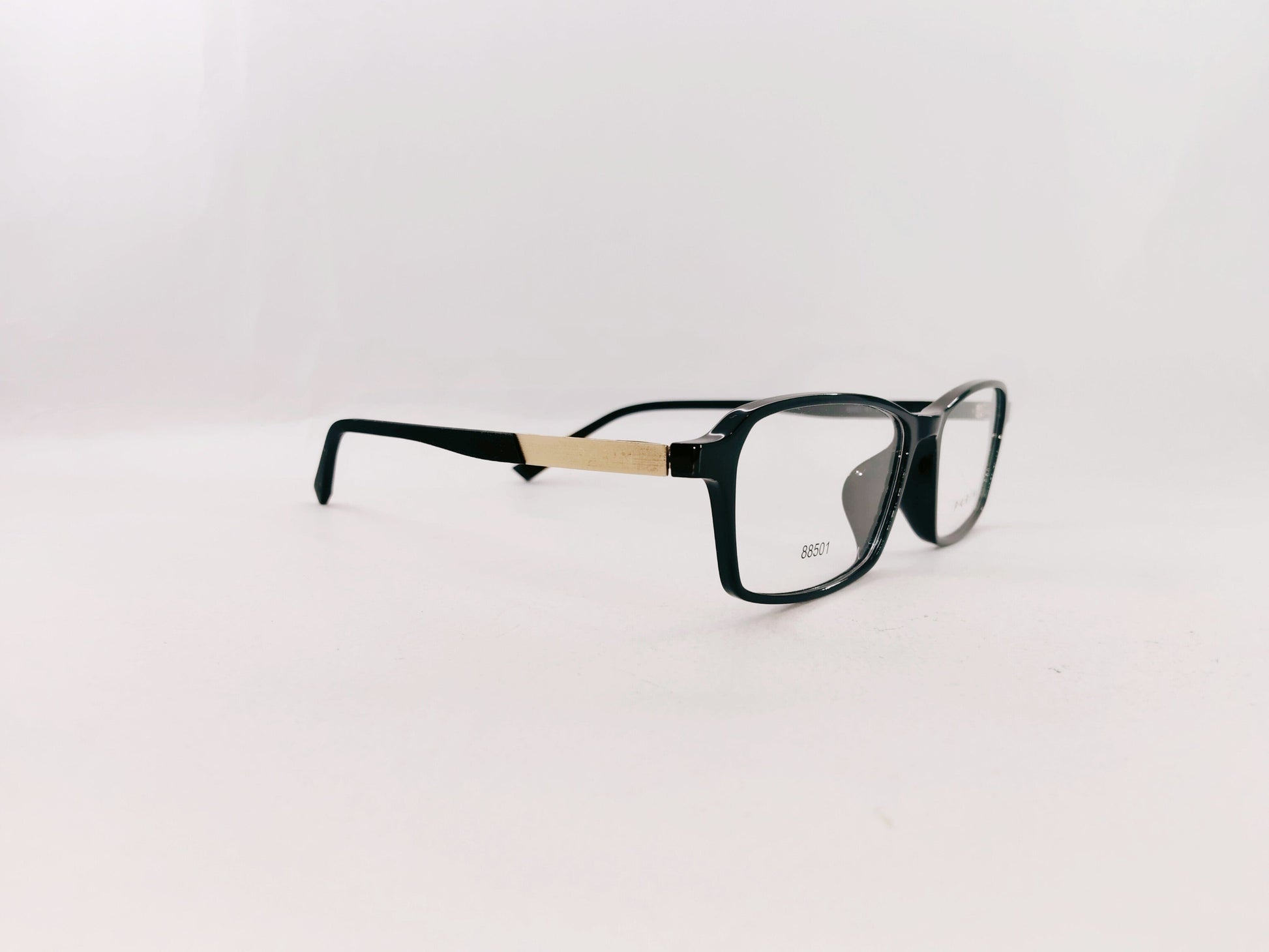 iDom Eyeglasses Full Rim Rectangle Clip on For Men & Women 567744