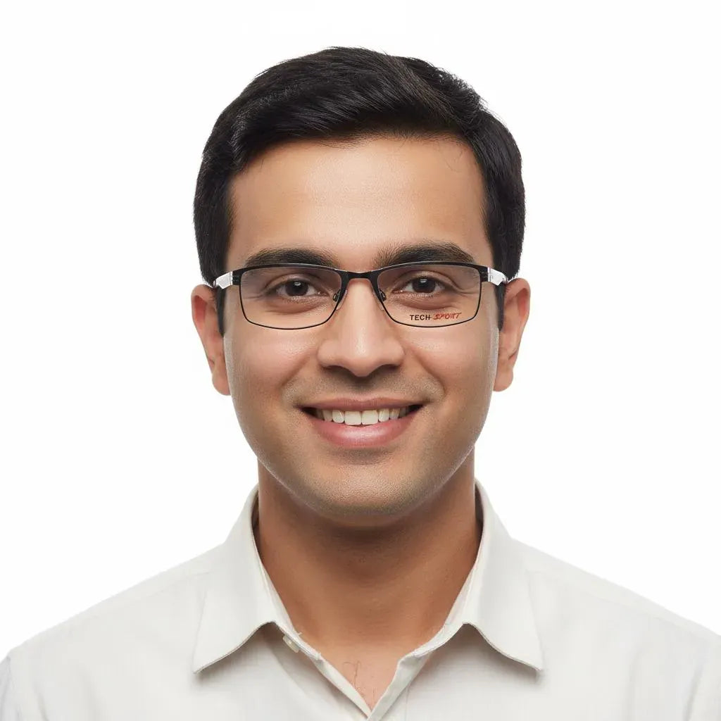 iDom Eyeglasses Full Rim Rectangle For Men 865258