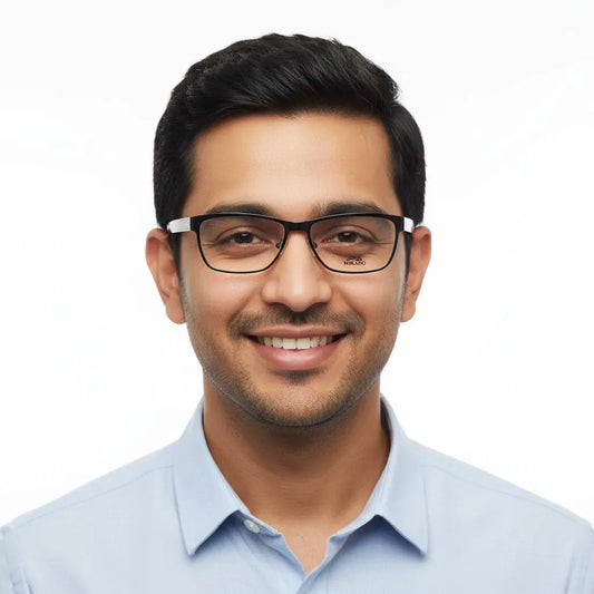 iDom Eyeglasses Full Rim Rectangle For Men M8005