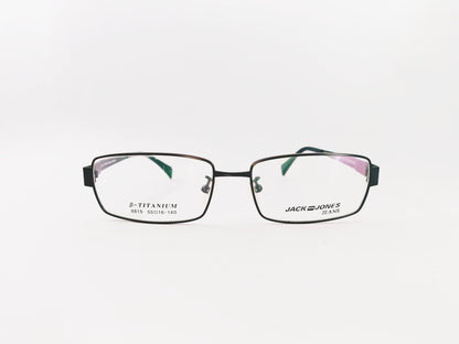 iDom Eyeglasses Full Rim Rectangle For Men & Women 321799