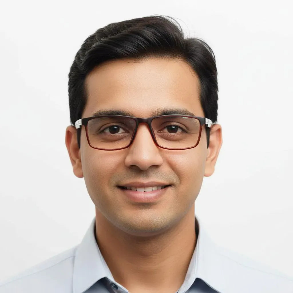 iDom Eyeglasses Full Rim Rectangle Shape for Men 183934