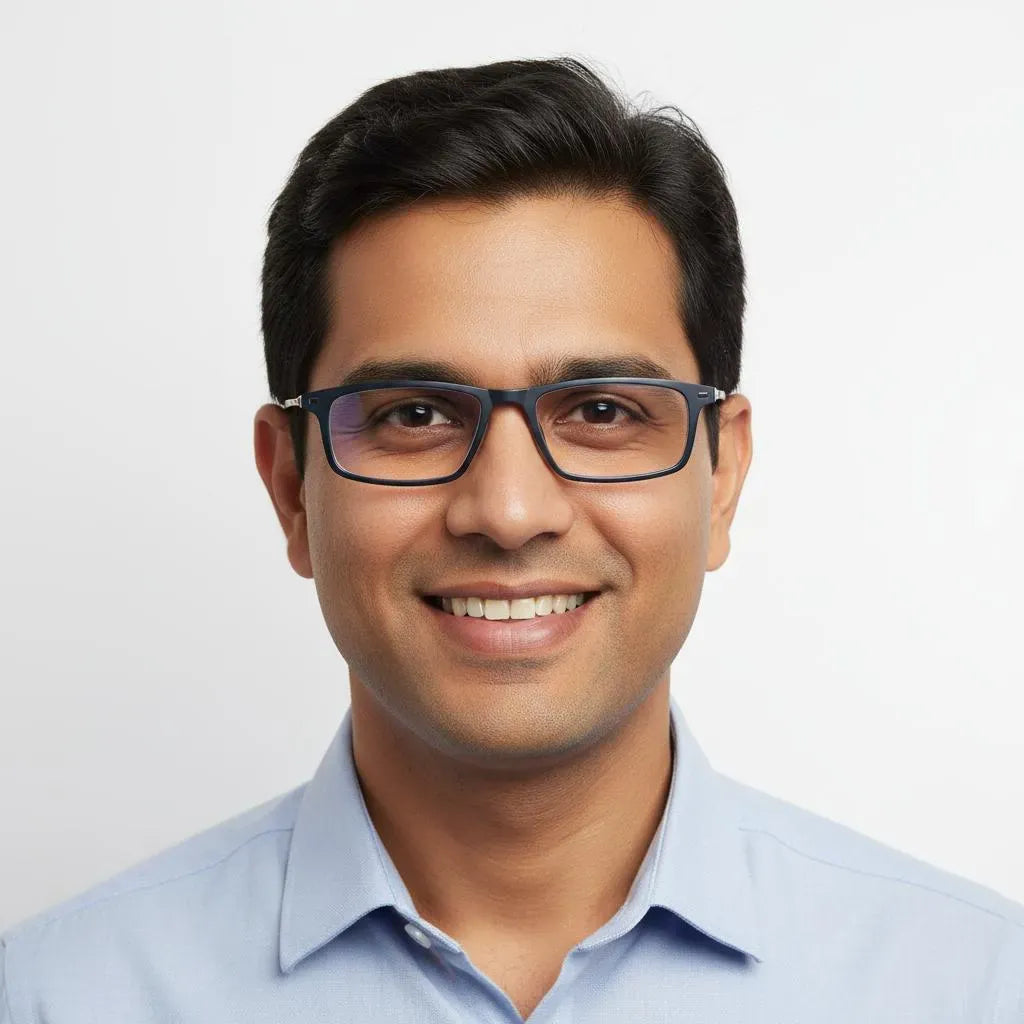 iDom Eyeglasses Full Rim Rectangle Shape for Men 257899