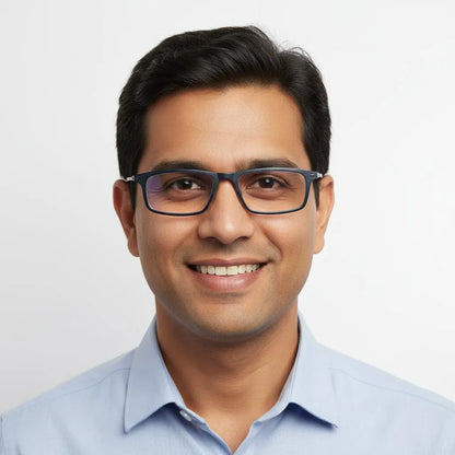 iDom Eyeglasses Full Rim Rectangle Shape for Men 257899