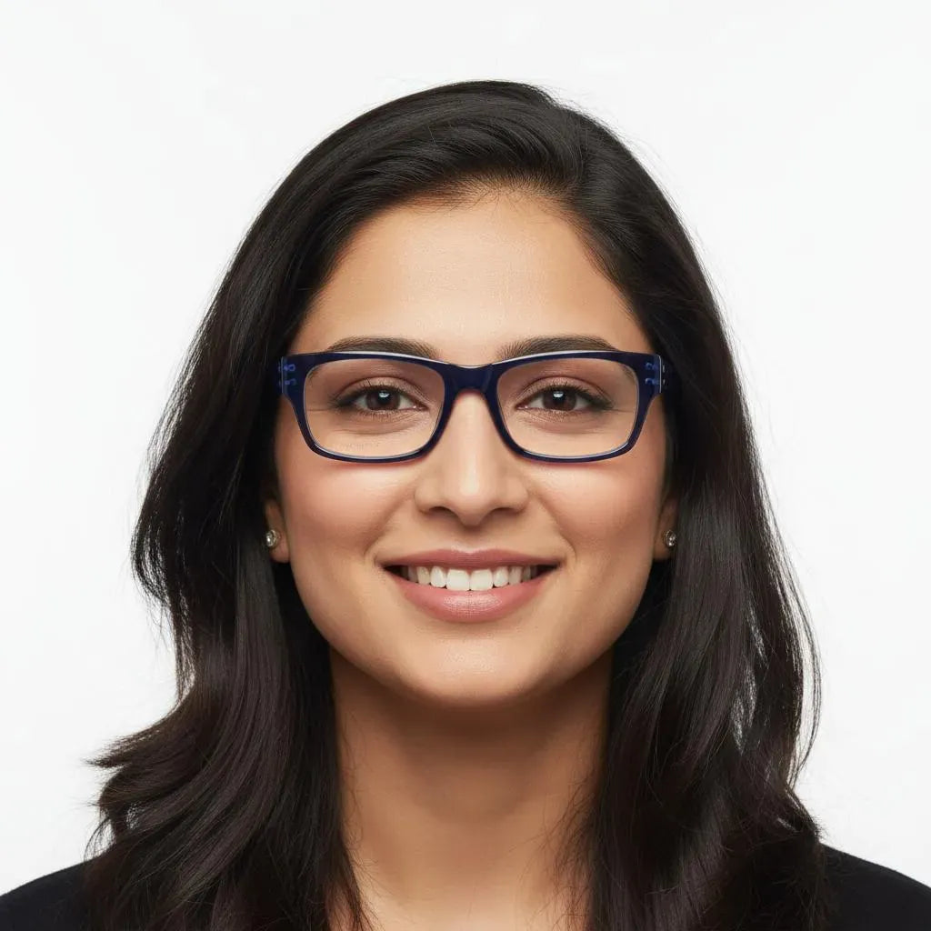 iDom Eyeglasses Full Rim Rectangle Shape For Women 100381