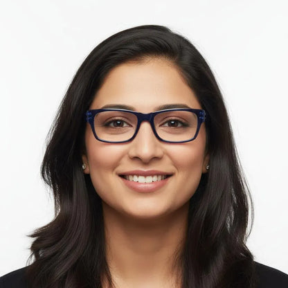 iDom Eyeglasses Full Rim Rectangle Shape For Women 100381