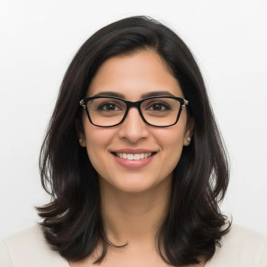 iDom Eyeglasses Full Rim Rectangle Shape For Women 312739