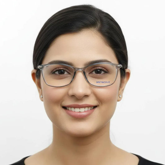 iDom Eyeglasses Full Rim Rectangle Specs For Women 471989