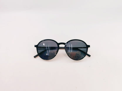 iDom Eyeglasses Full Rim Round Clip on For Men & Women 190971
