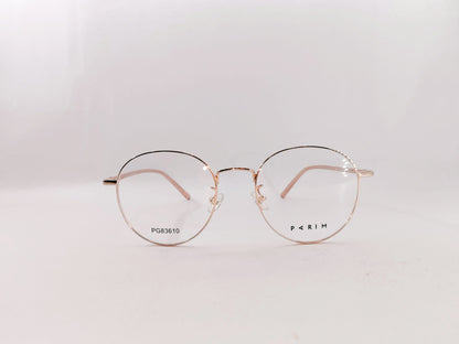 iDom Eyeglasses Full Rim Round Clip on For Women 172819