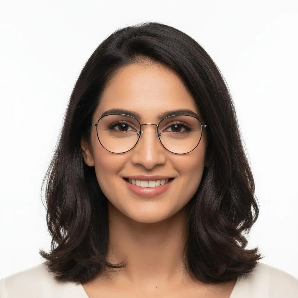 iDom Eyeglasses Full Rim Round For Women 214285