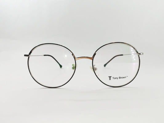 iDom Eyeglasses Full Rim Round Shape Eyewear For Women TB13118