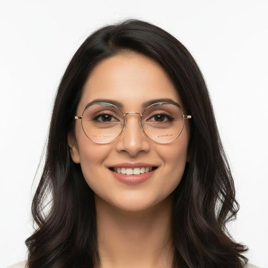 iDom Eyeglasses Full Rim Round Shapes For Women 321853