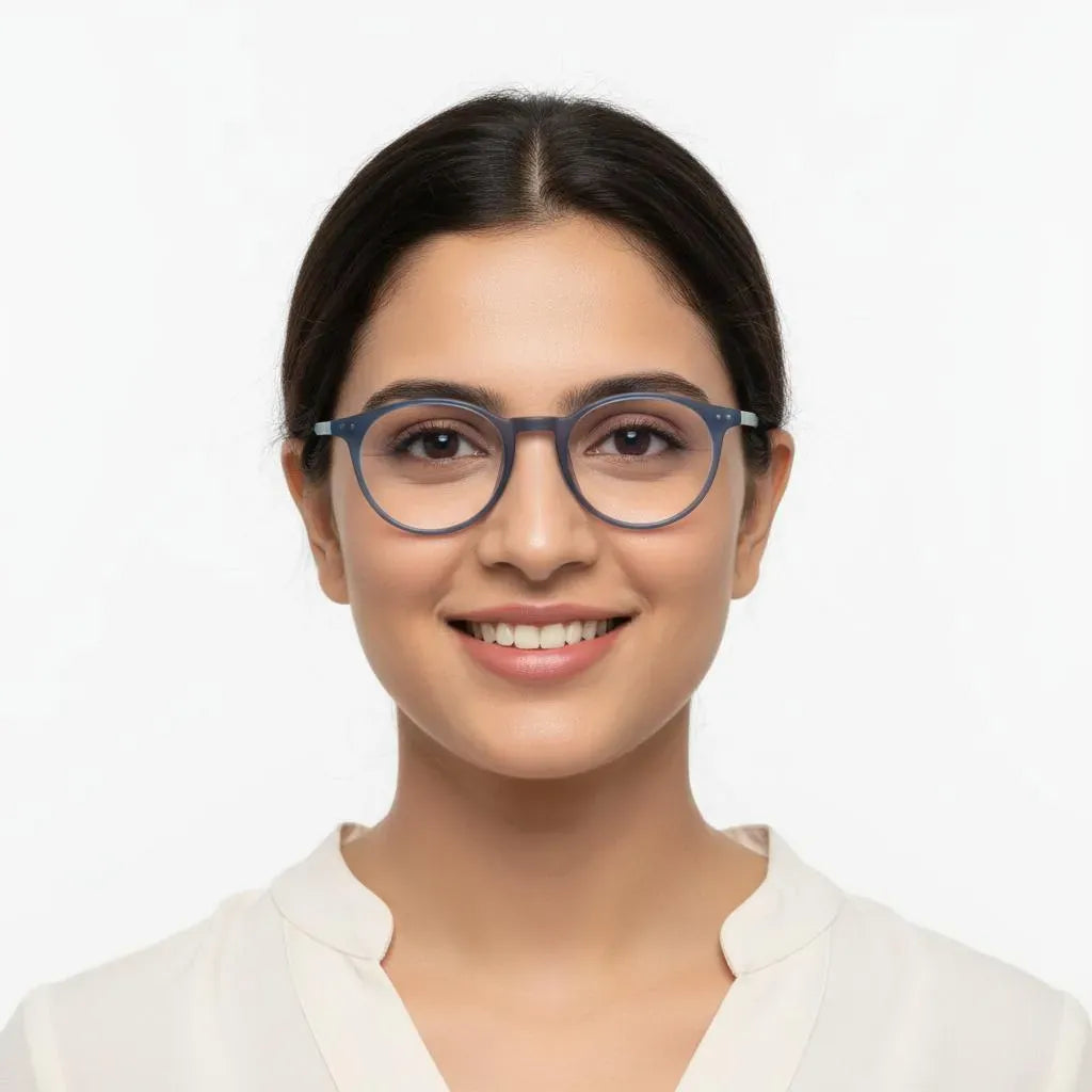 iDom Eyeglasses Full Rim Round Specs For Women 135533