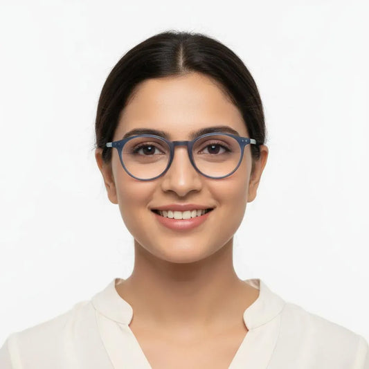 iDom Eyeglasses Full Rim Round Specs For Women 135533