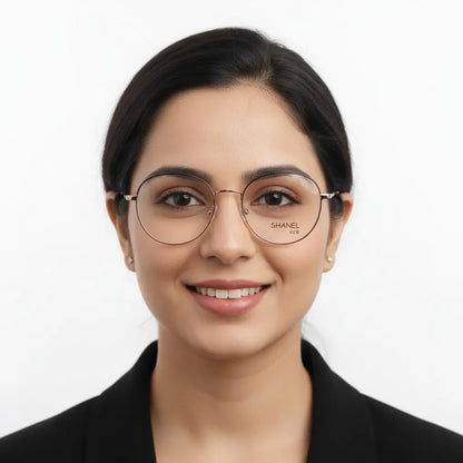 iDom Eyeglasses Full Rim Round Specs For Women 182052