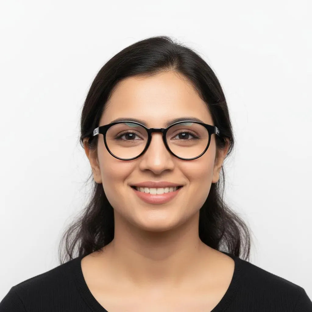 iDom Eyeglasses Full Rim Round Specs For Women 254567