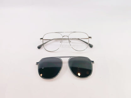iDom Eyeglasses Full Rim Square Aviator For Men & Women 289889