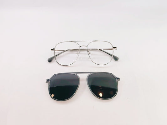 iDom Eyeglasses Full Rim Square Aviator For Men & Women 289889