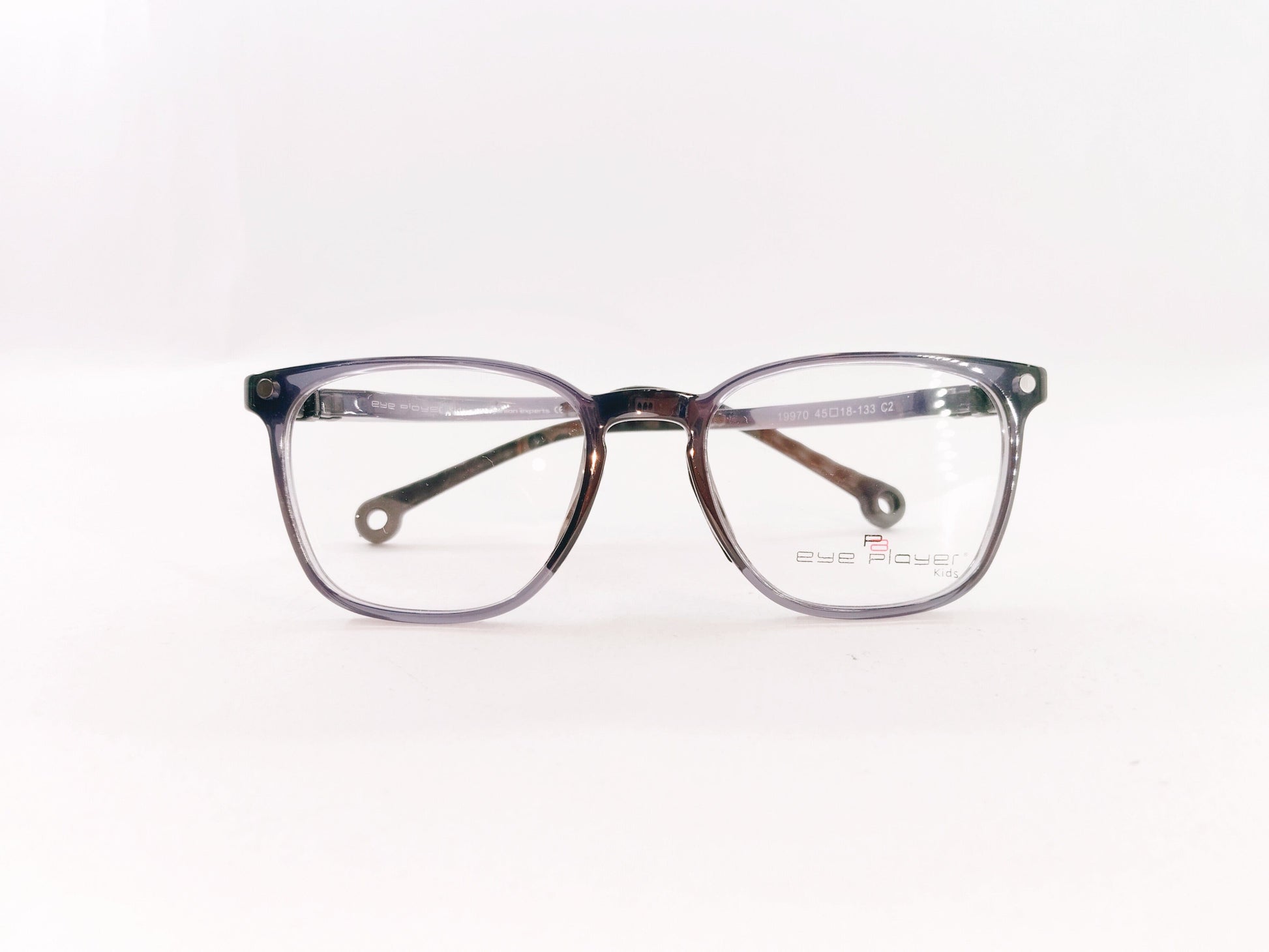 iDom Eyeglasses Full Rim Square Clip On For Kids 813646