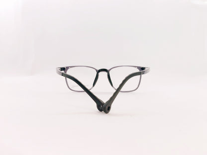 iDom Eyeglasses Full Rim Square Clip On For Kids 813646