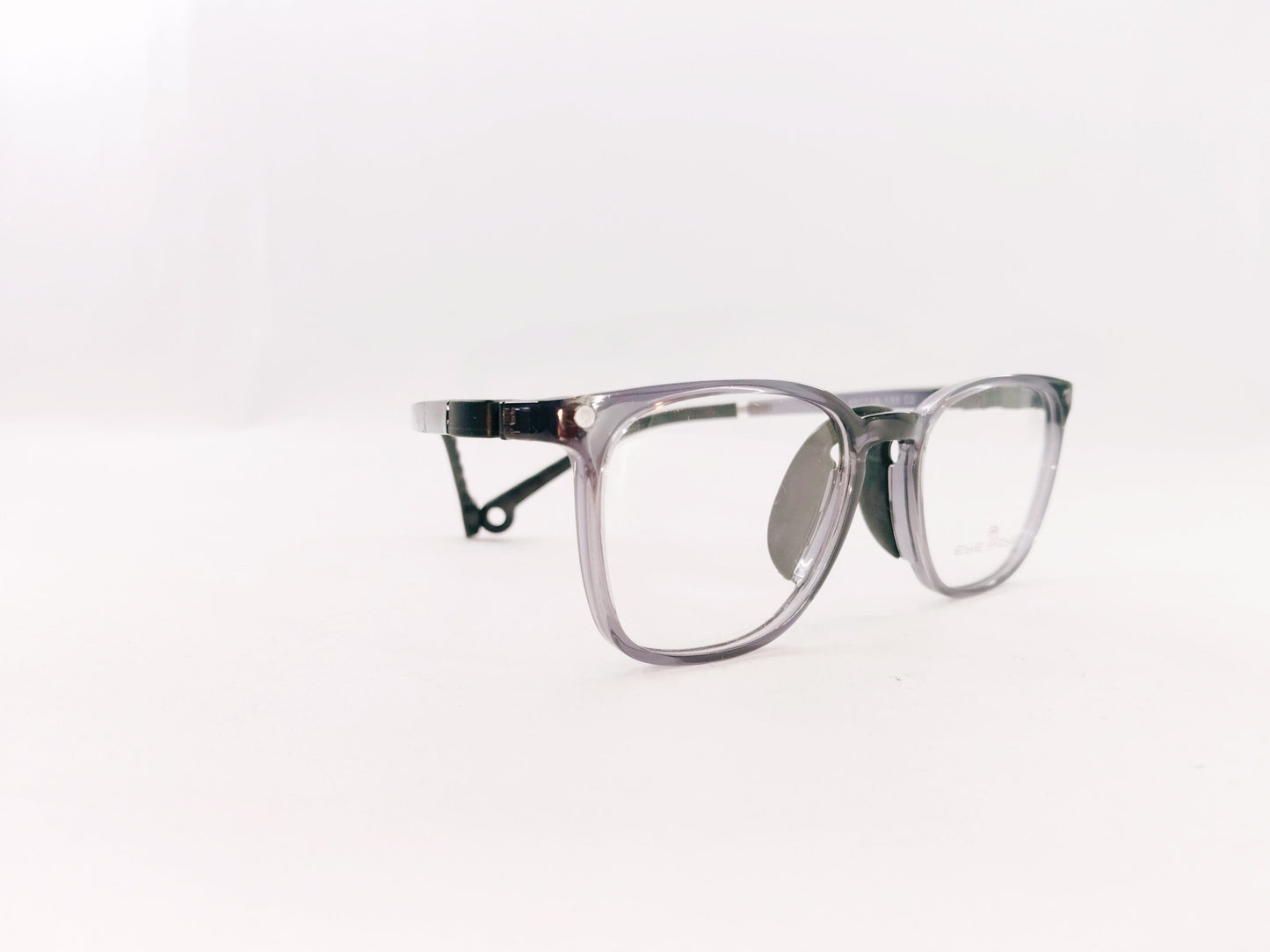 iDom Eyeglasses Full Rim Square Clip On For Kids 813646