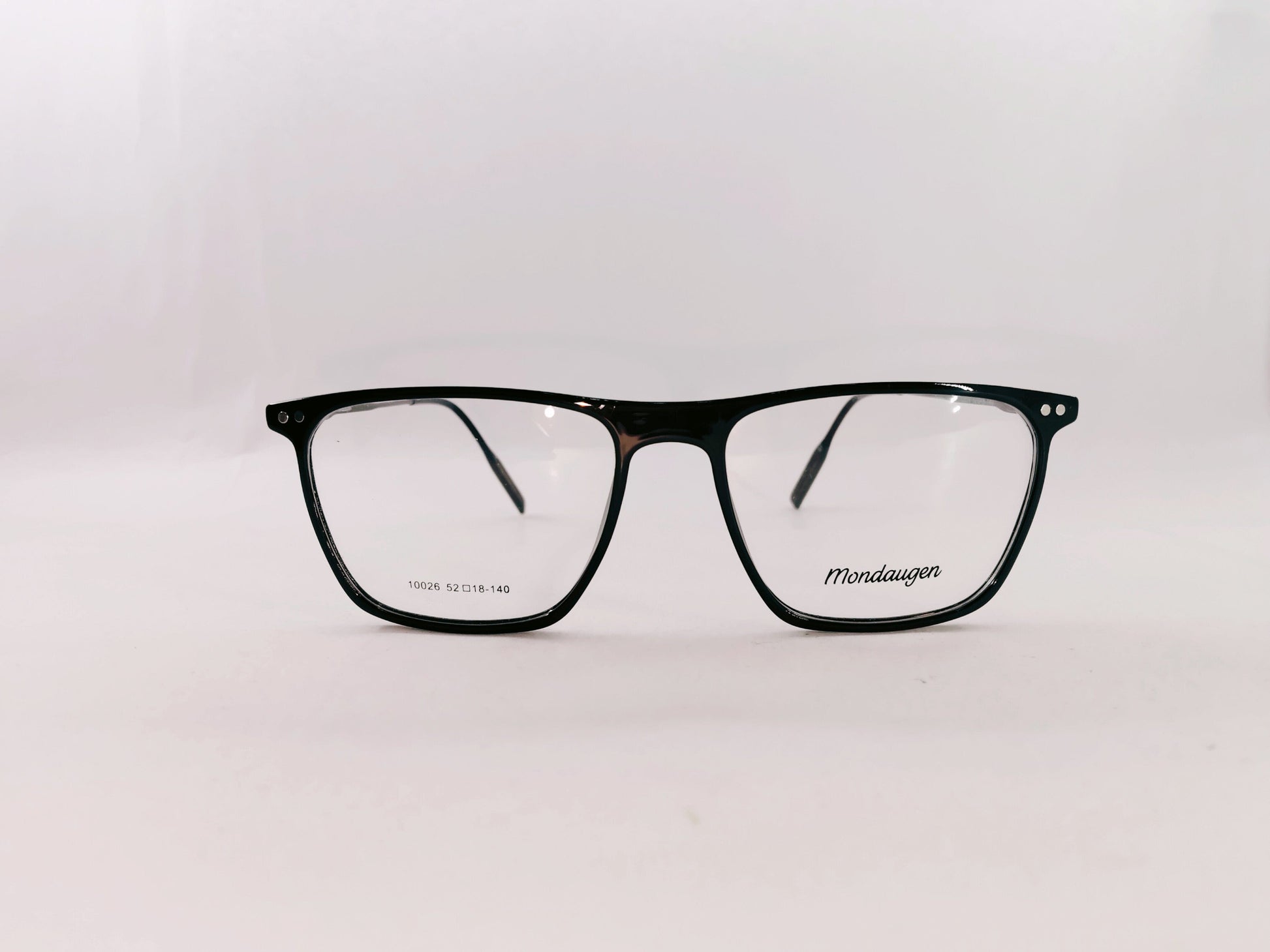 iDom Eyeglasses Full Rim Square Clip on For Men 10026C1
