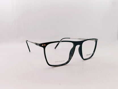 iDom Eyeglasses Full Rim Square Clip on For Men 10026C1