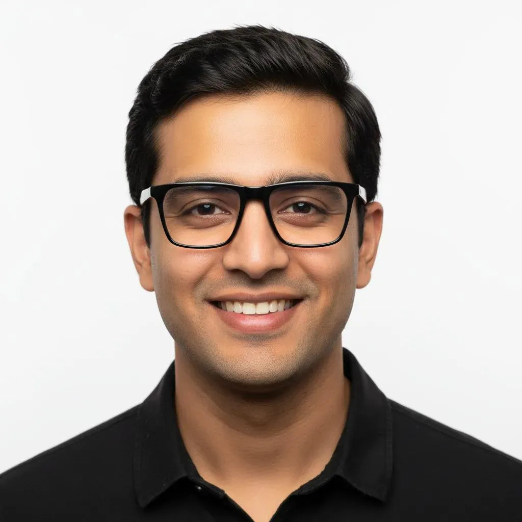 iDom Eyeglasses Full Rim Square Clip on For Men 194066