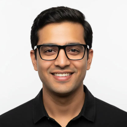 iDom Eyeglasses Full Rim Square Clip on For Men 194066