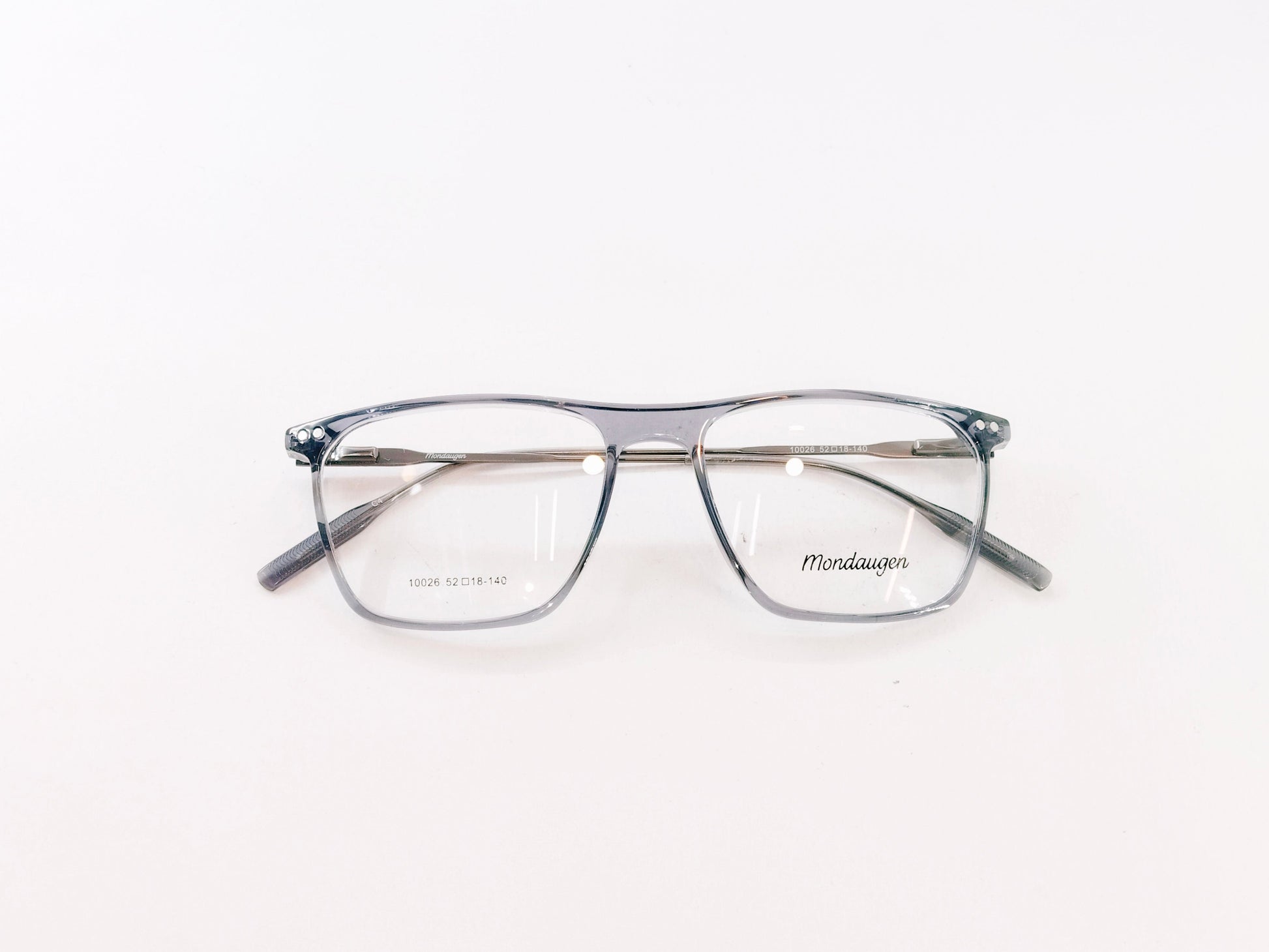 iDom Eyeglasses Full Rim Square Clip on For Men 207577