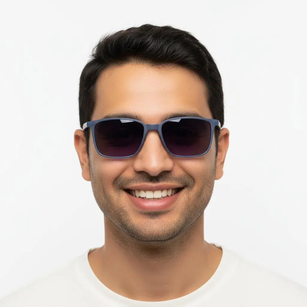 iDom Eyeglasses Full Rim Square Clip on For Men 212911