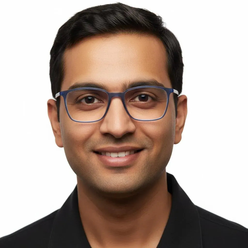 iDom Eyeglasses Full Rim Square Clip on For Men 212911