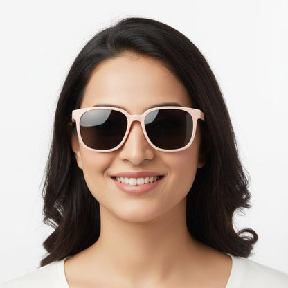 iDom Eyeglasses Full Rim Square Clip on For Women 280119