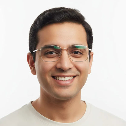 iDom Eyeglasses Full Rim Square For Men 196222