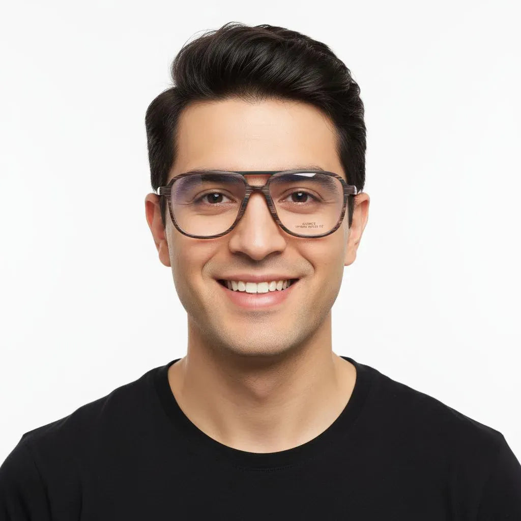 iDom Eyeglasses Full Rim Square For Men 870321