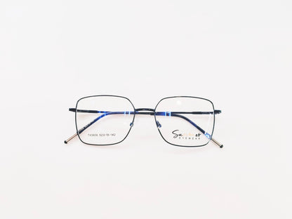 iDom Eyeglasses Full Rim Square For Men & Women 116436