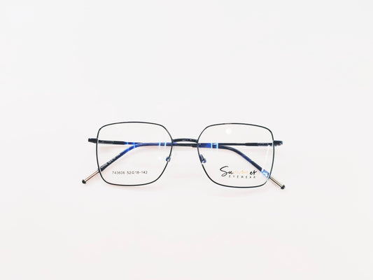 iDom Eyeglasses Full Rim Square For Men & Women 116436