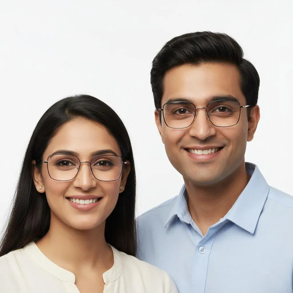 iDom Eyeglasses Full Rim Square For Men & Women 289214