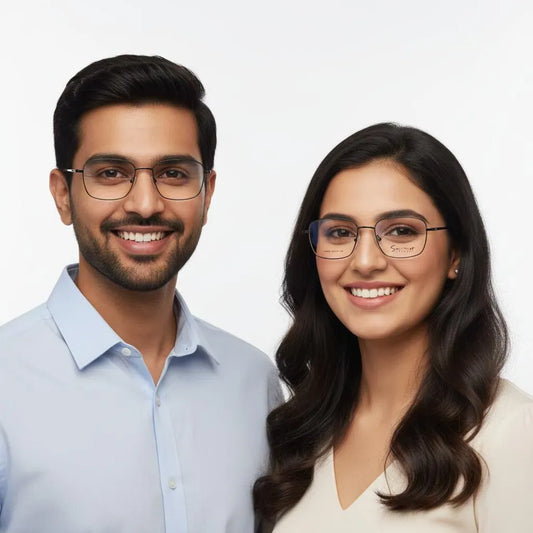 iDom Eyeglasses Full Rim Square For Men & Women 745381