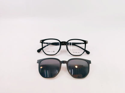 iDom Eyeglasses Full Rim Square Geometric For Men & Women 102722