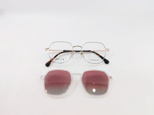 iDom Eyeglasses Full Rim Square Geometric For Men & Women 170049