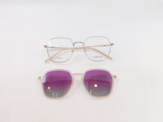iDom Eyeglasses Full Rim Square Geometric For Men & Women 362054
