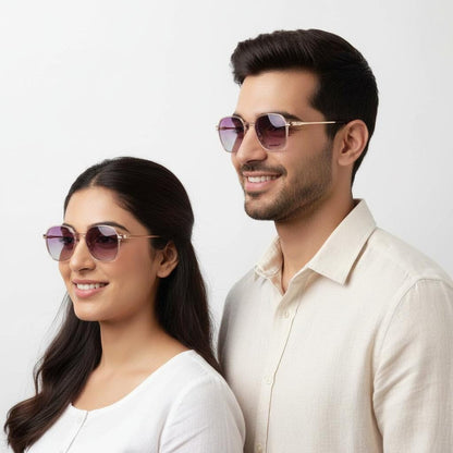 iDom Eyeglasses Full Rim Square Geometric For Men & Women 362054