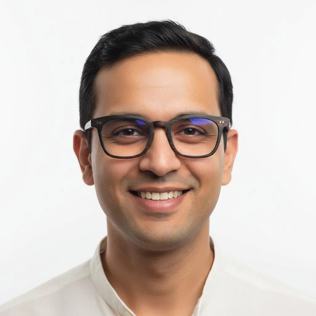 iDom Eyeglasses Full Rim Square Shape For Men 320470