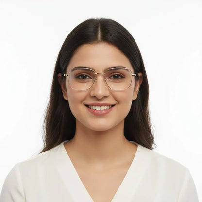 iDom Eyeglasses Full Rim Square Shape For Women 112094