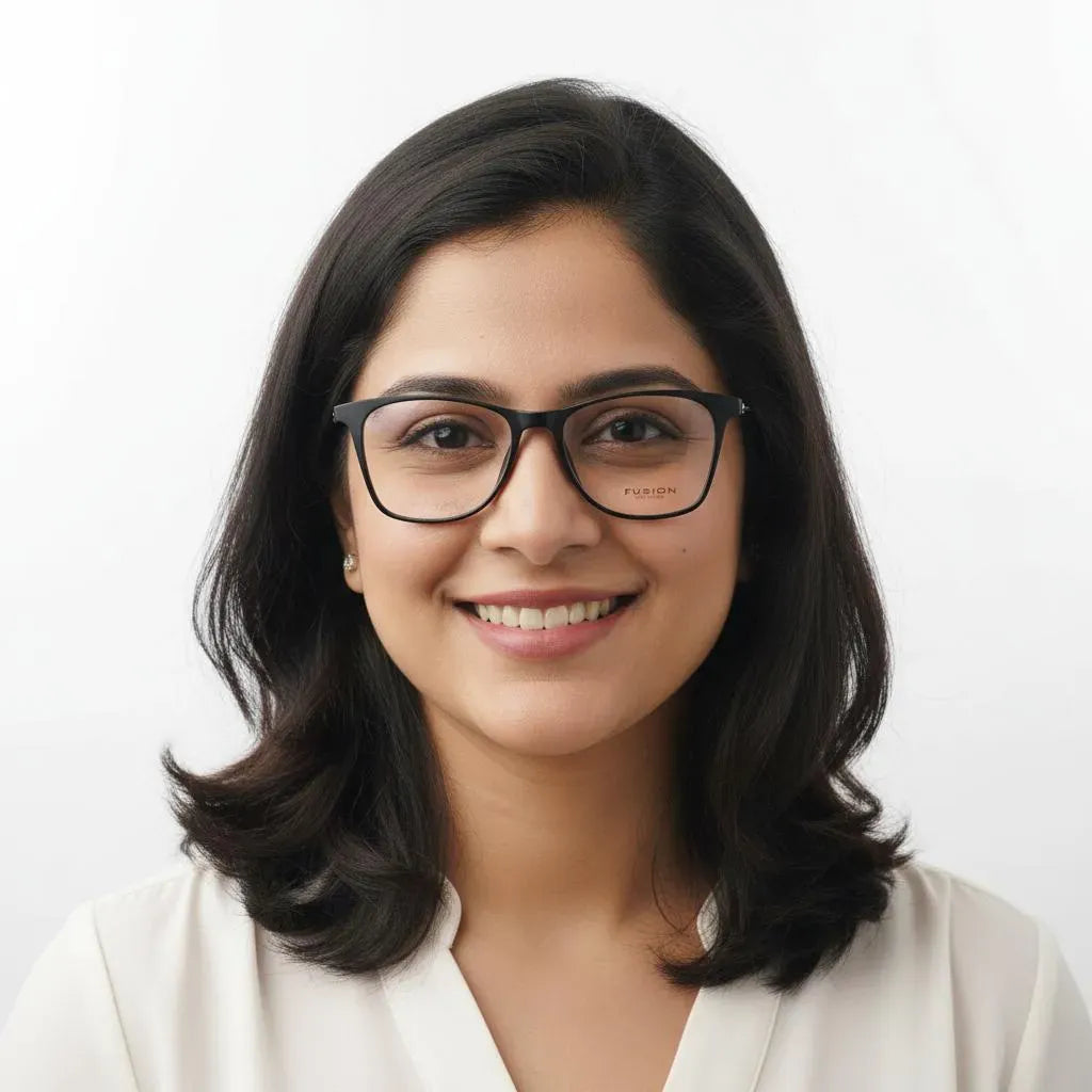 iDom Eyeglasses Full Rim Square Shape For Women FU1022